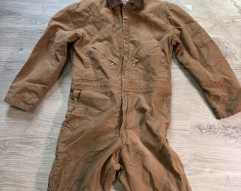 Vintage Sears Roebuck Nation-alls Union Blue Work Coveralls Mens