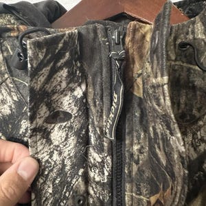Vintage Dickies Camo Mossy oak Jacket XL Full Zip Hooded Thermal Lined Pockets image 5
