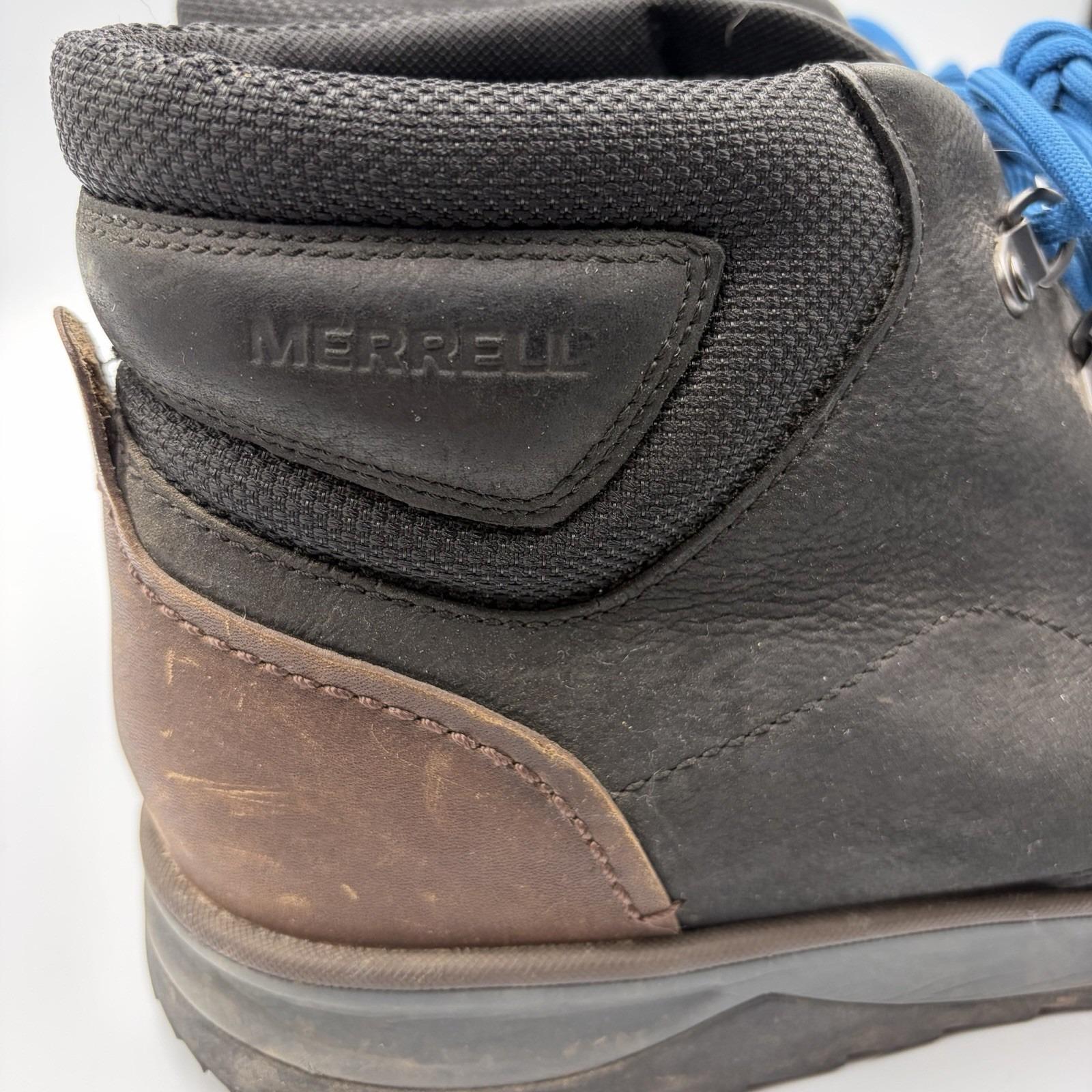Merrell Epiction Chukka Boots Mens 10 Black Nubuck Leather Ankle Lace Up J23681 Merrell Epiction Chukka Boots Men main image 4