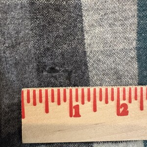 Vintage Pendleton Blue Faded Flannel Shirt Mens M Plaid 100% Virgin Wool USA image 6