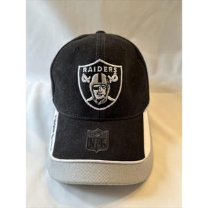 Vintage Reebok Oakland Las Vegas Raiders NFL Cap Hat Adjustable Strap Back