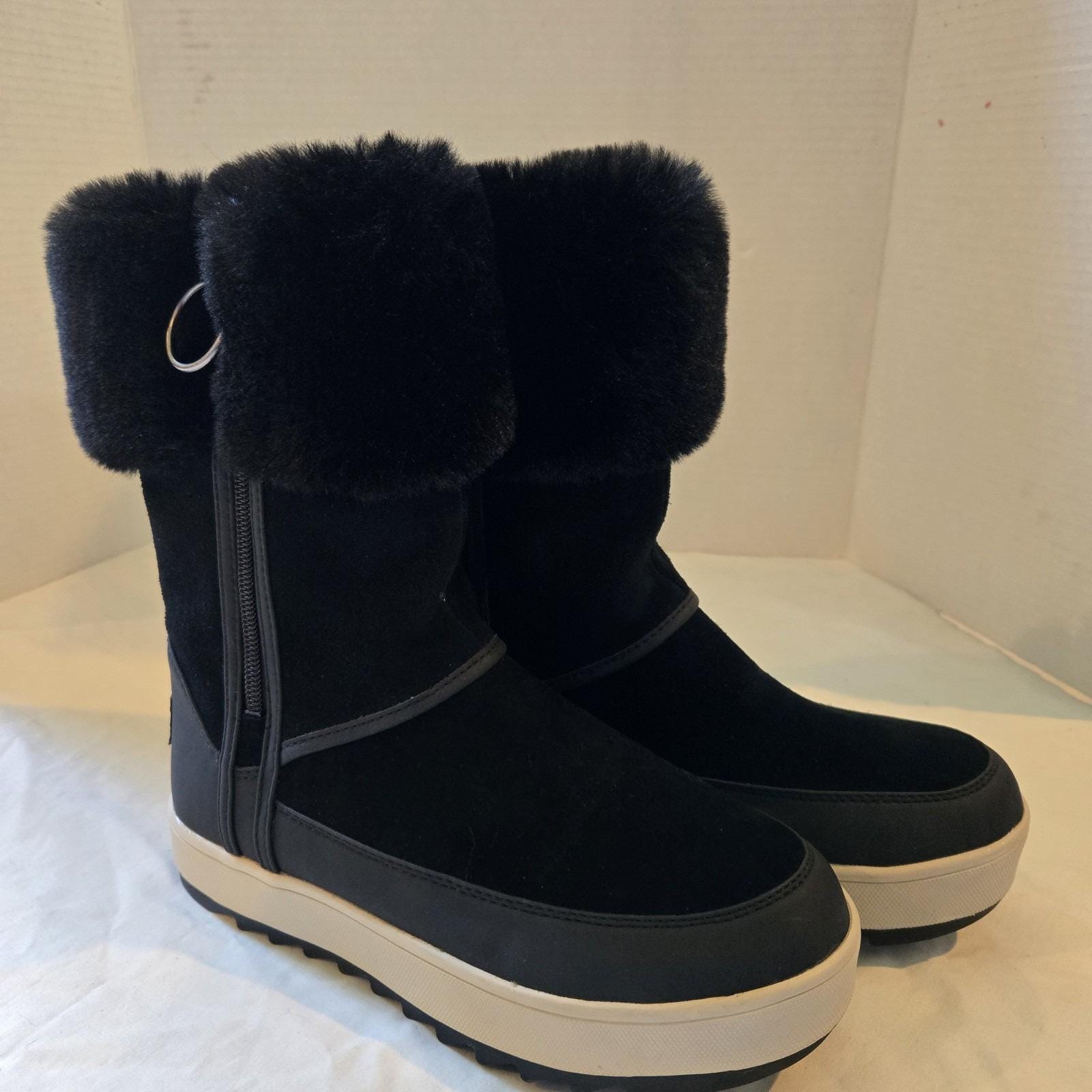 Koolaburra UGG Suede Men\'s Black  Ankle Booties, Side Zipper. Size 11. EUC Black Suede Boots Koolaburra for Women for sale | eBay main image 2