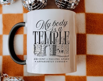 Tazza per malattie croniche, tazza da caffè per dolore cronico, tazza divertente per malattie invisibili, fibromialgia, regalo per malattie croniche, tazza Spoonie, tazza per la giornata delle riacutizzazioni