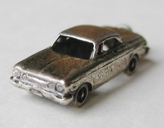 Vintage Charm Sterling Silver 63 64 Dodge Car Dan… - image 4