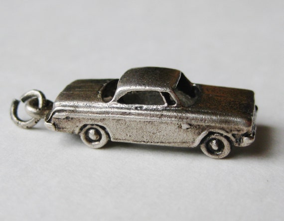 Vintage Charm Sterling Silver 63 64 Dodge Car Dan… - image 10