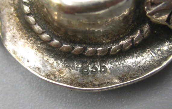 Vintage Charm 835 Silver German Trachten Oktoberf… - image 4