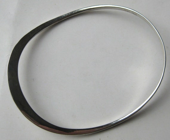 Fine Vintage Susan Mulvey Hammered Sterling Silve… - image 3