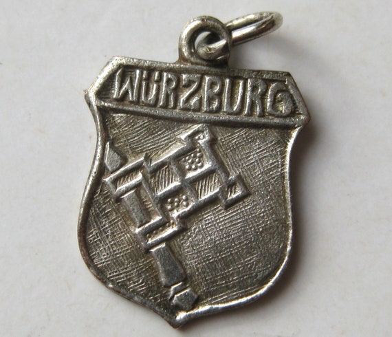 Vintage German Silverplate Würzburg Coat of Arms … - image 6