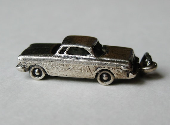 Vintage Charm Sterling Silver 63 64 Dodge Car Dan… - image 2