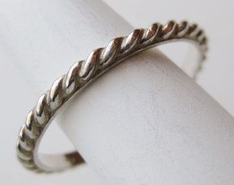 Vintage Ring Silpada Sterling zilveren spiraalbandring maat 9 3/4