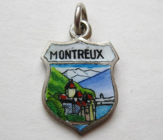 Vintage Charm Montreux Geneva Switzerland 800 Sil… - image 1