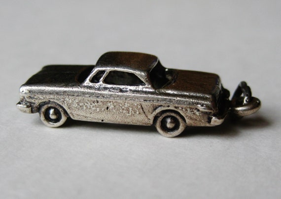 Vintage Charm Sterling Silver 63 64 Dodge Car Dan… - image 9