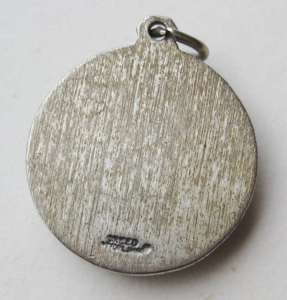 Vintage Sterling Silver Saint Elizabeth Catholic … - image 2