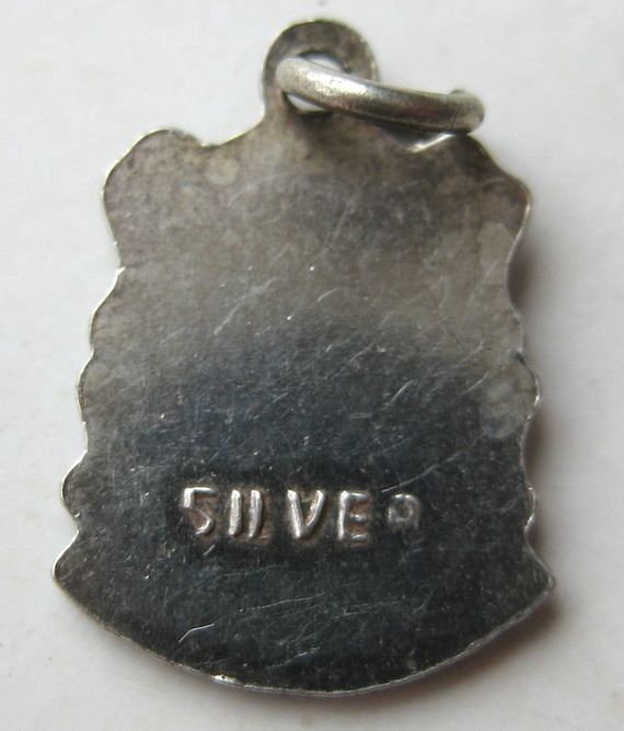 Vintage Charm Sterling Silver Ireland Shamrock Tr… - image 3