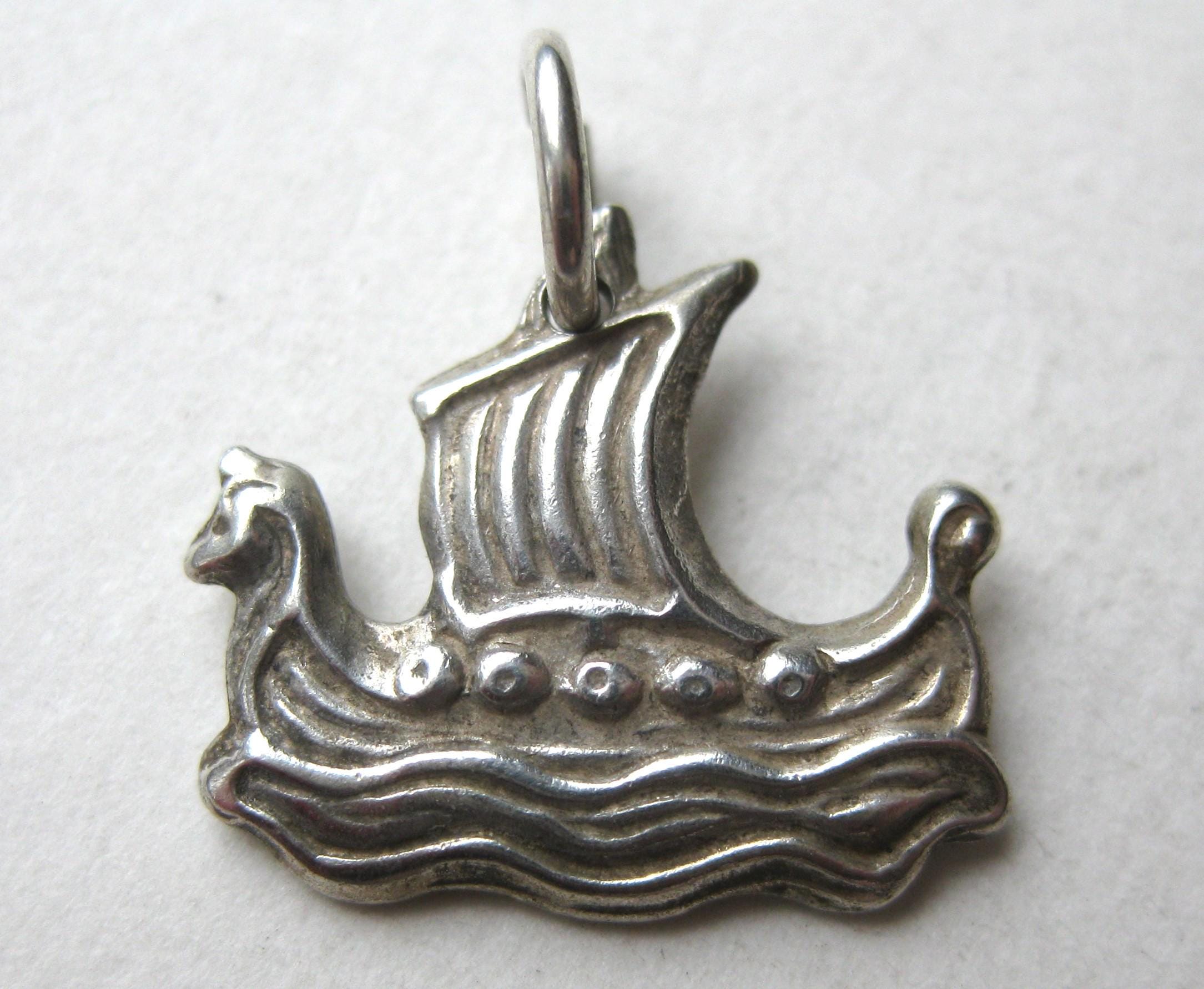 銀製 シルバー830S SILVER830S バイキングシップ 船 ヴィンテージ 830s Norway Silver - Etsy Finland