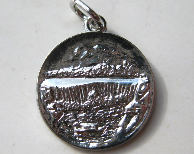 Vintage Charm Sterling Silver Niagara Falls Canada Souvenir Bracelet ...