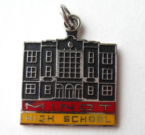 Minot High School North Dakota Sterling Silver En… - image 2