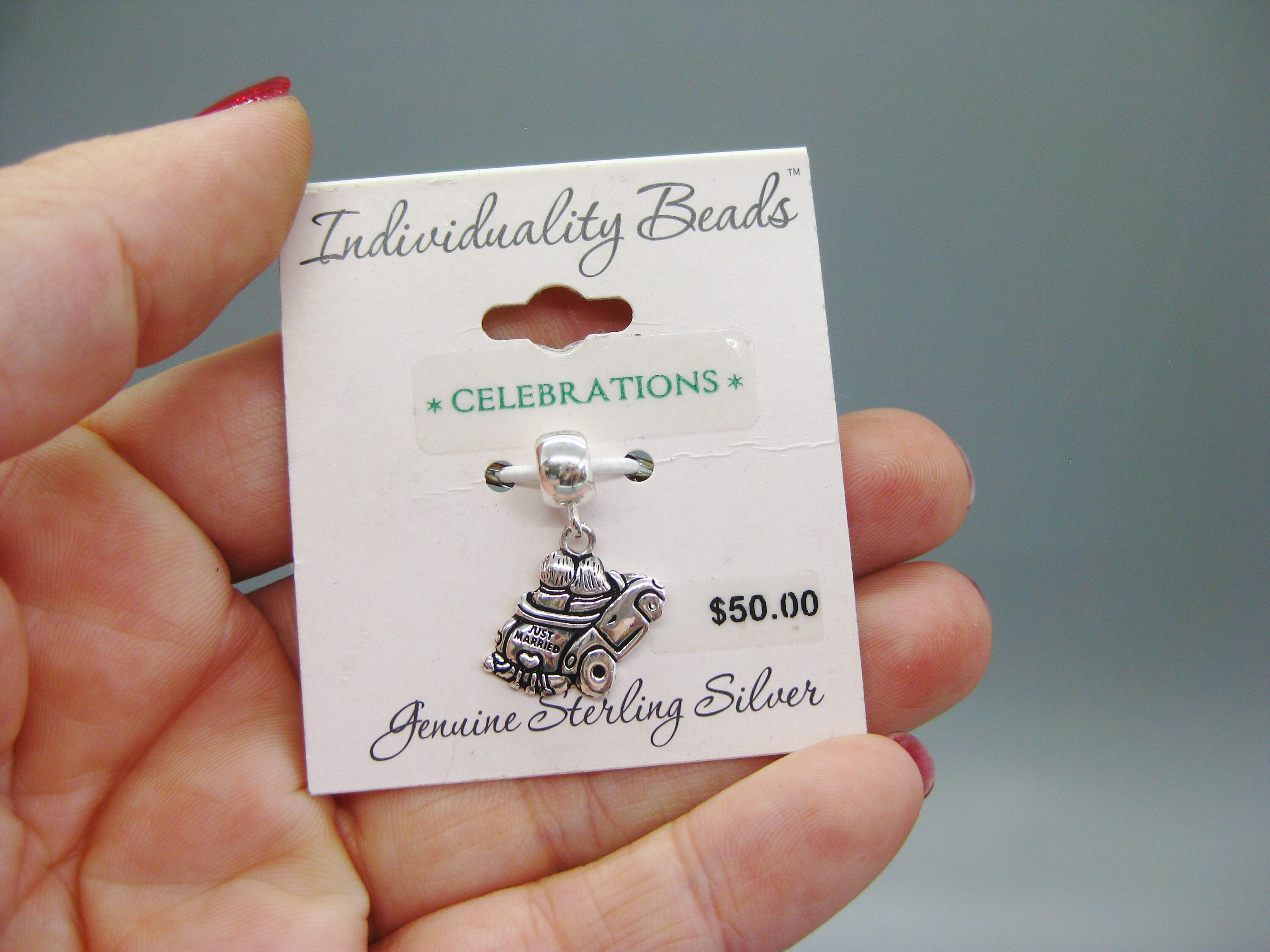 Vintage Authentic Individuality Beads IBB Sterling Silver Just
