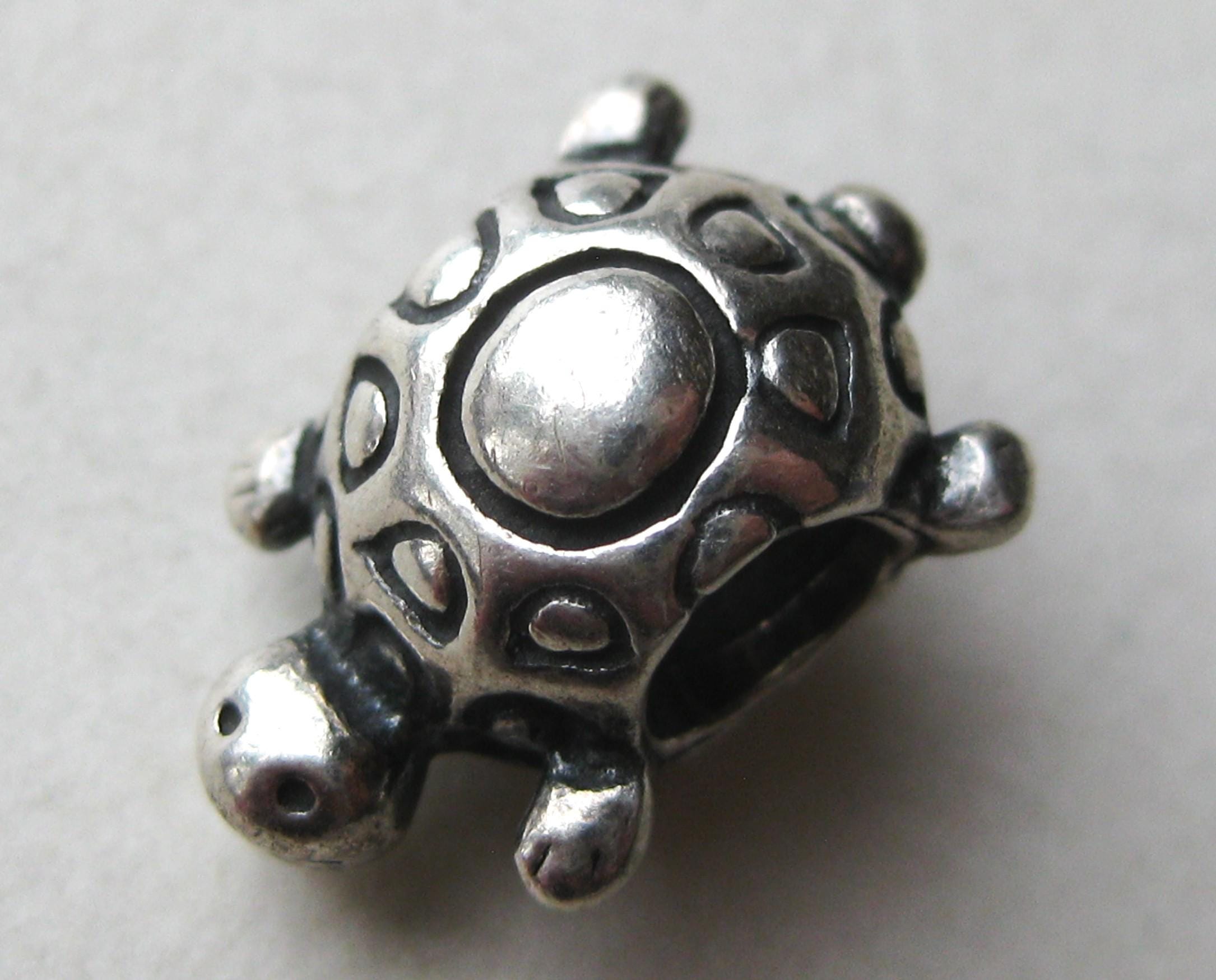 ヴィンテージ 本物 PANDORA スターリングシルバー タートル