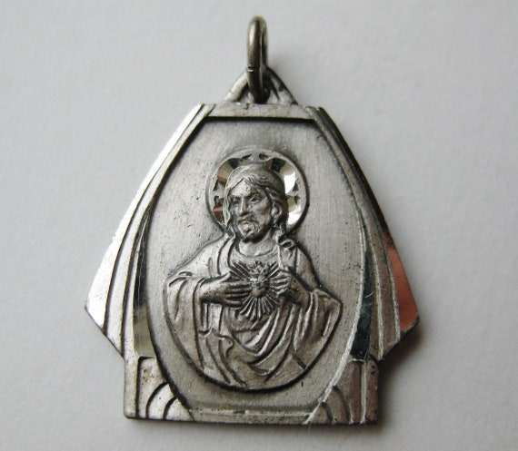 Vintage Immaculate Heart of Jesus Our Lady of Mou… - image 3