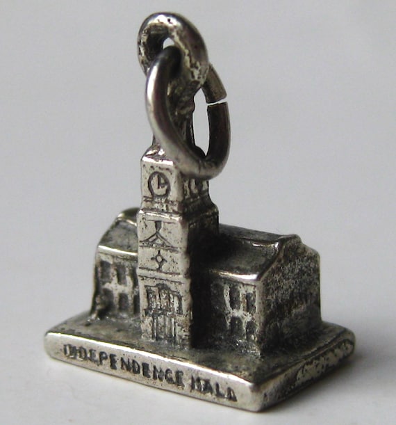 Vintage 50s Sterling Silver Independence Hall Phi… - image 2