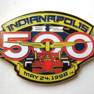 Vintage 1998 Indianapolis Motor Speedway Indy 500 Enamel Souvenir Pin