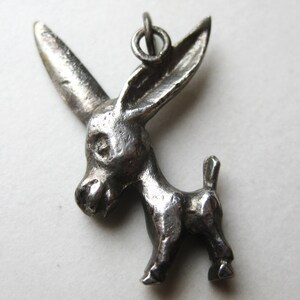 Vintage sterlingzilveren Burro Donkey Souvenir armband bedel