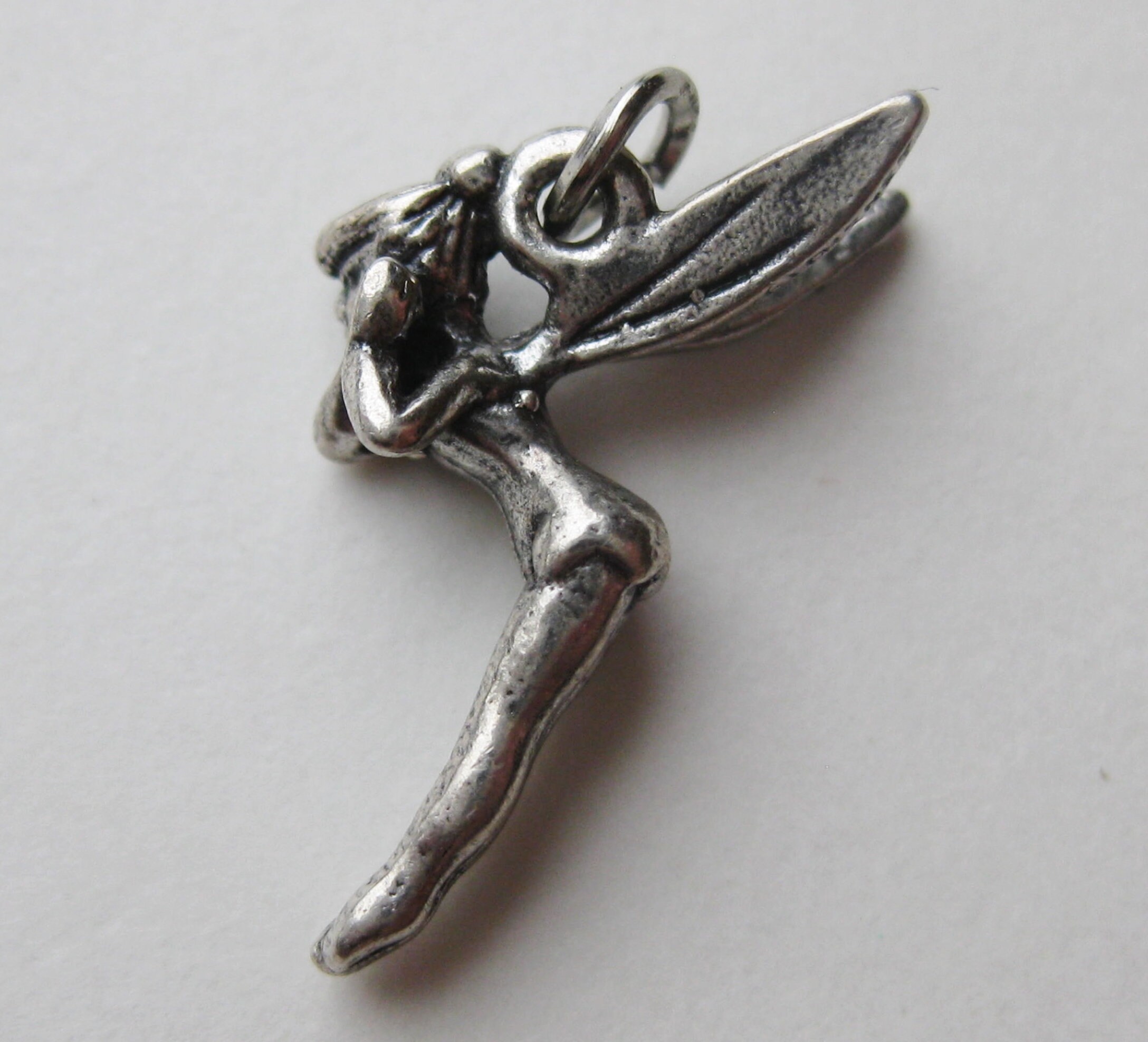 Sterling silver tinkerbell charm sale