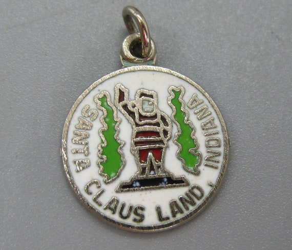 Vintage Santa Claus Land Indiana Sterling Silver … - image 1