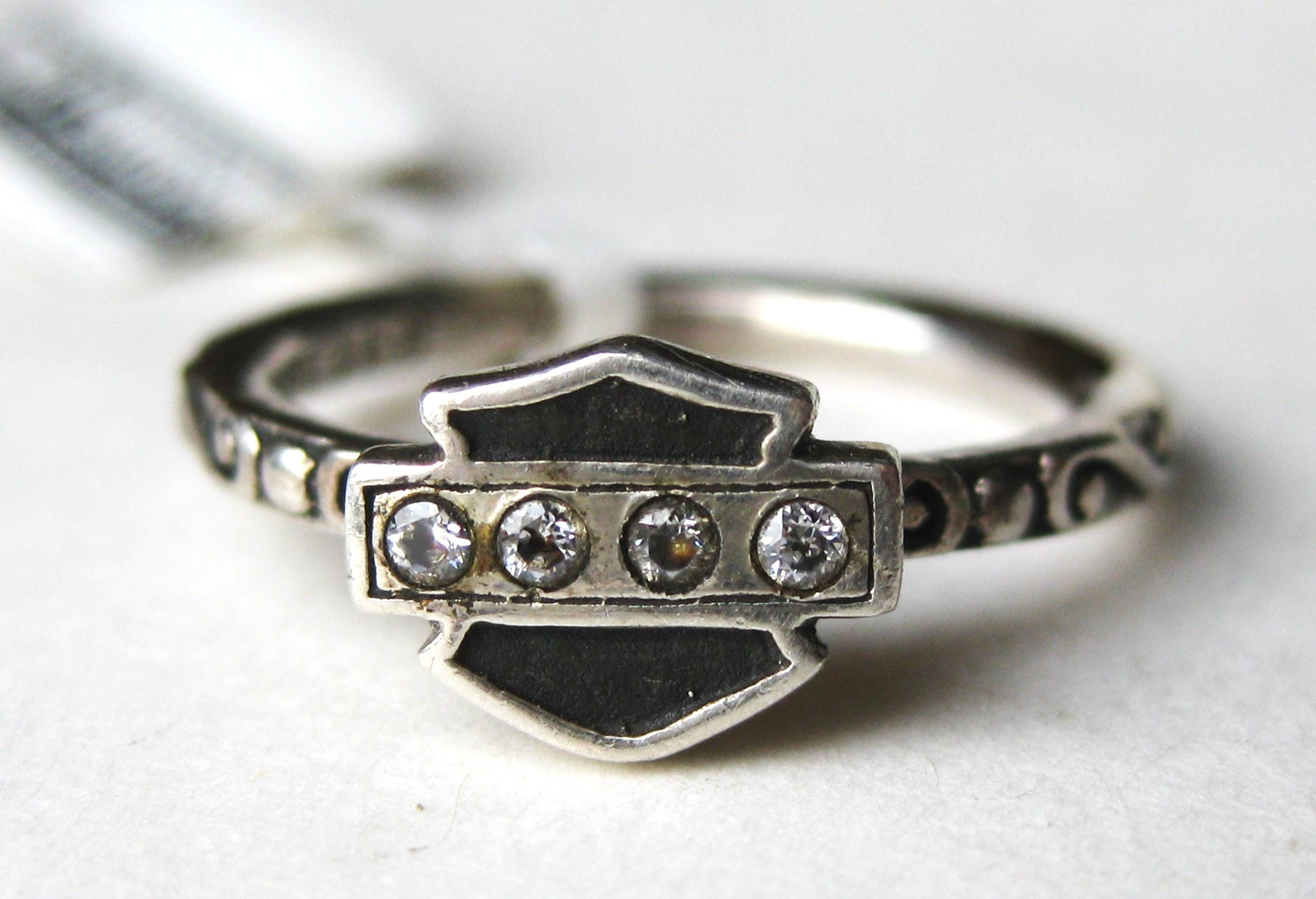 Harley Davidson Ring - Etsy