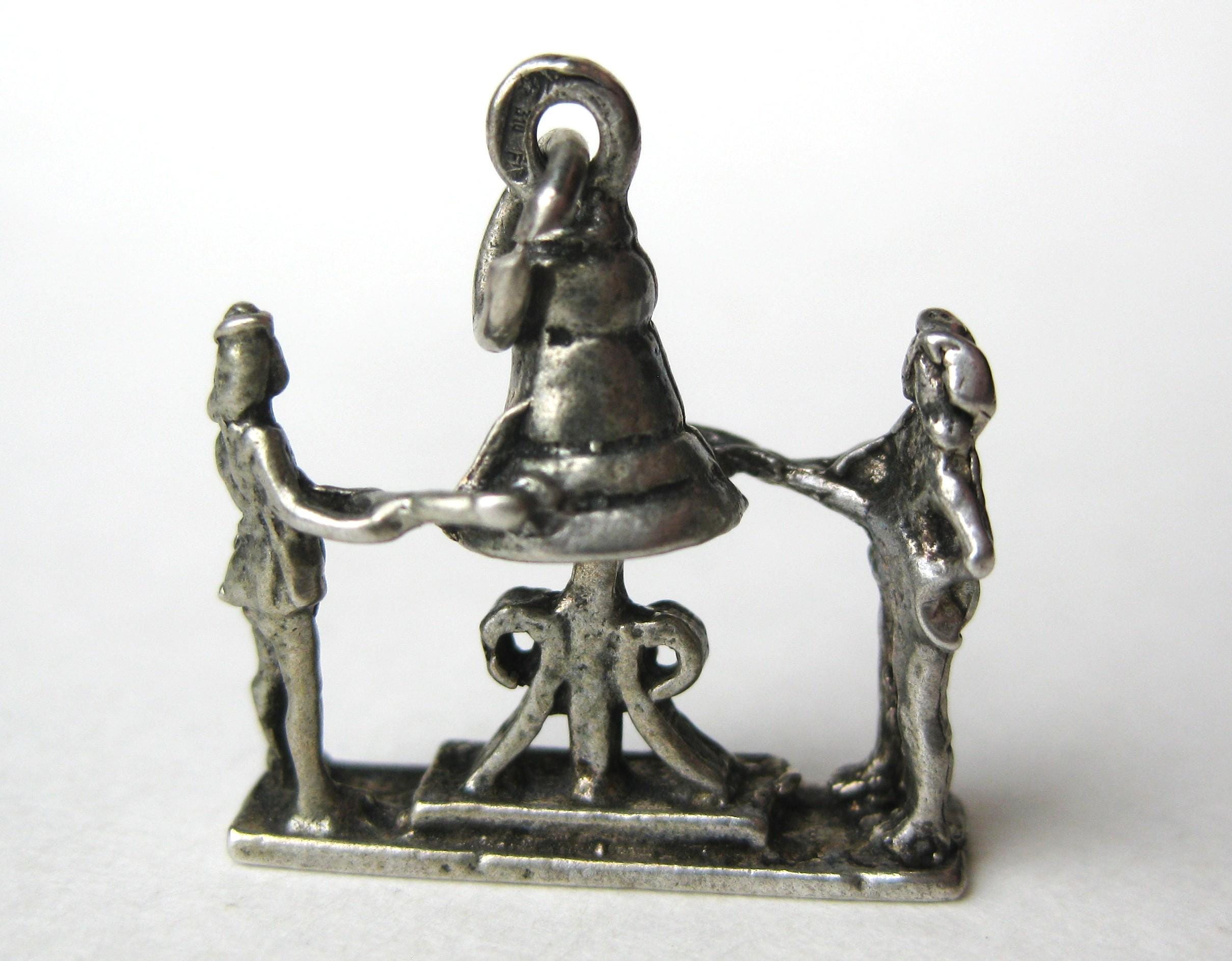 アンティーク 鐘楼型 置物 アンティーク Etsy bell church Italy souvenir
