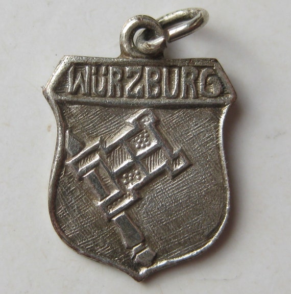 Vintage German Silverplate Würzburg Coat of Arms … - image 4
