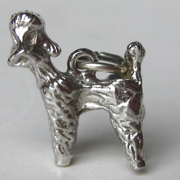 Charmes Breloques Argent Sterling Vintage Chiens - Caniche, Corgi, Teckel, Épagneul