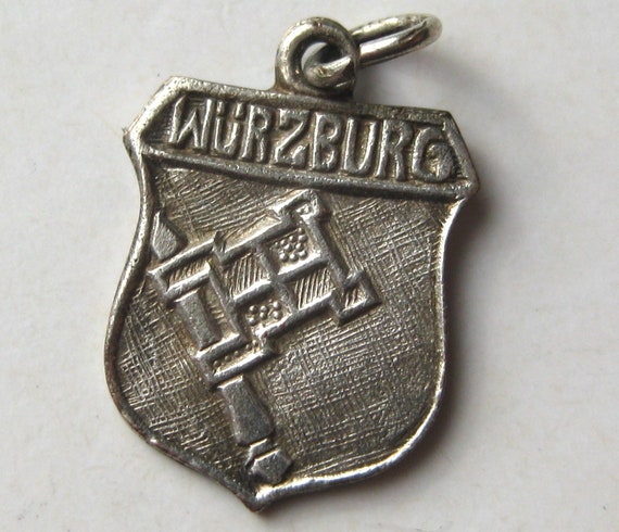 Vintage German Silverplate Würzburg Coat of Arms … - image 3
