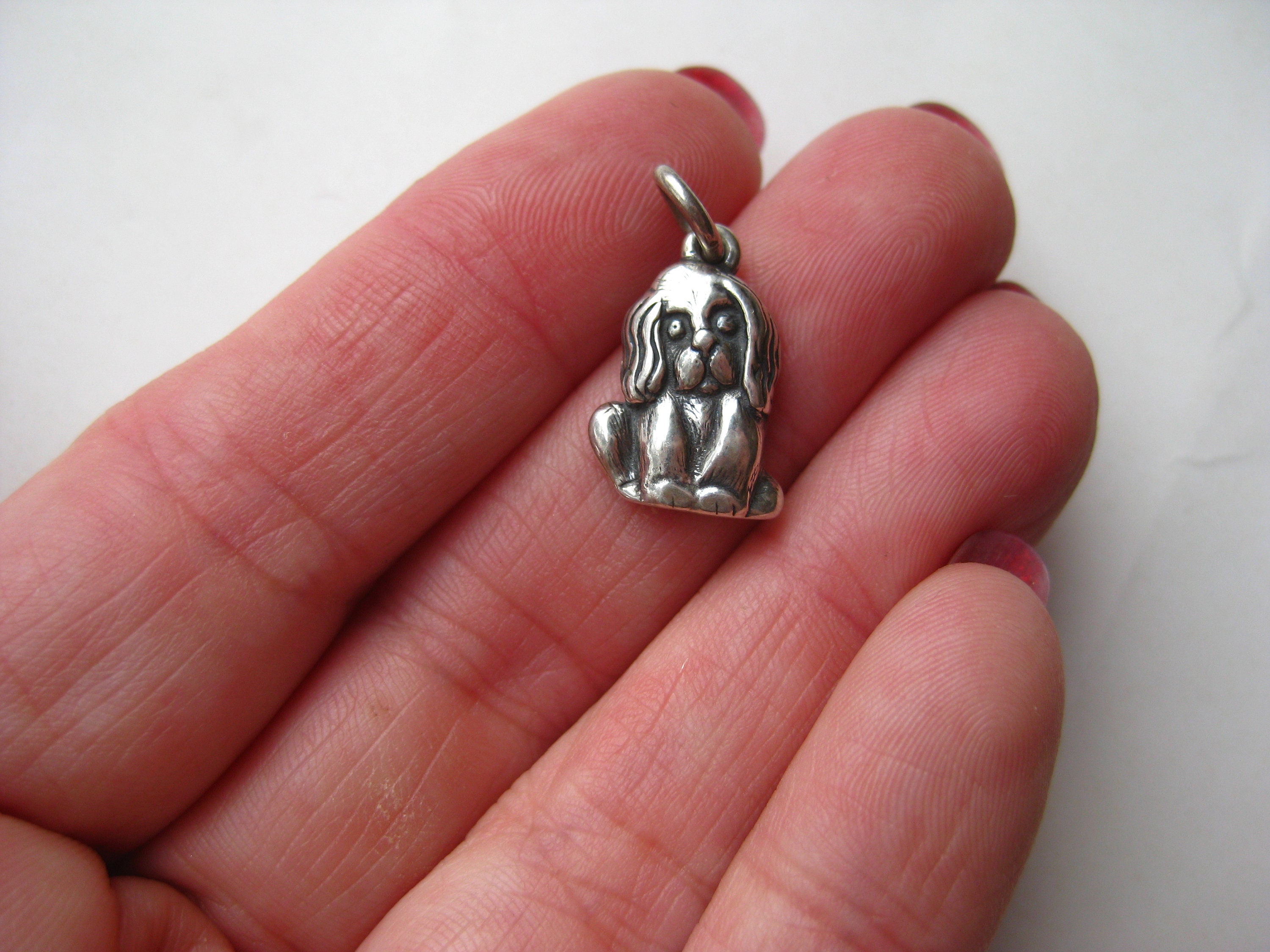 Vintage James Avery Sterling Silver Puppy Dog Bracelet Charm Etsy