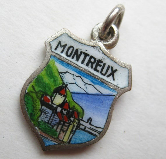Vintage Charm Montreux Geneva Switzerland 800 Sil… - image 5