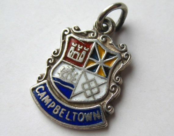 Vintage Charm Sterling Silver Campbeltown Scotlan… - image 1