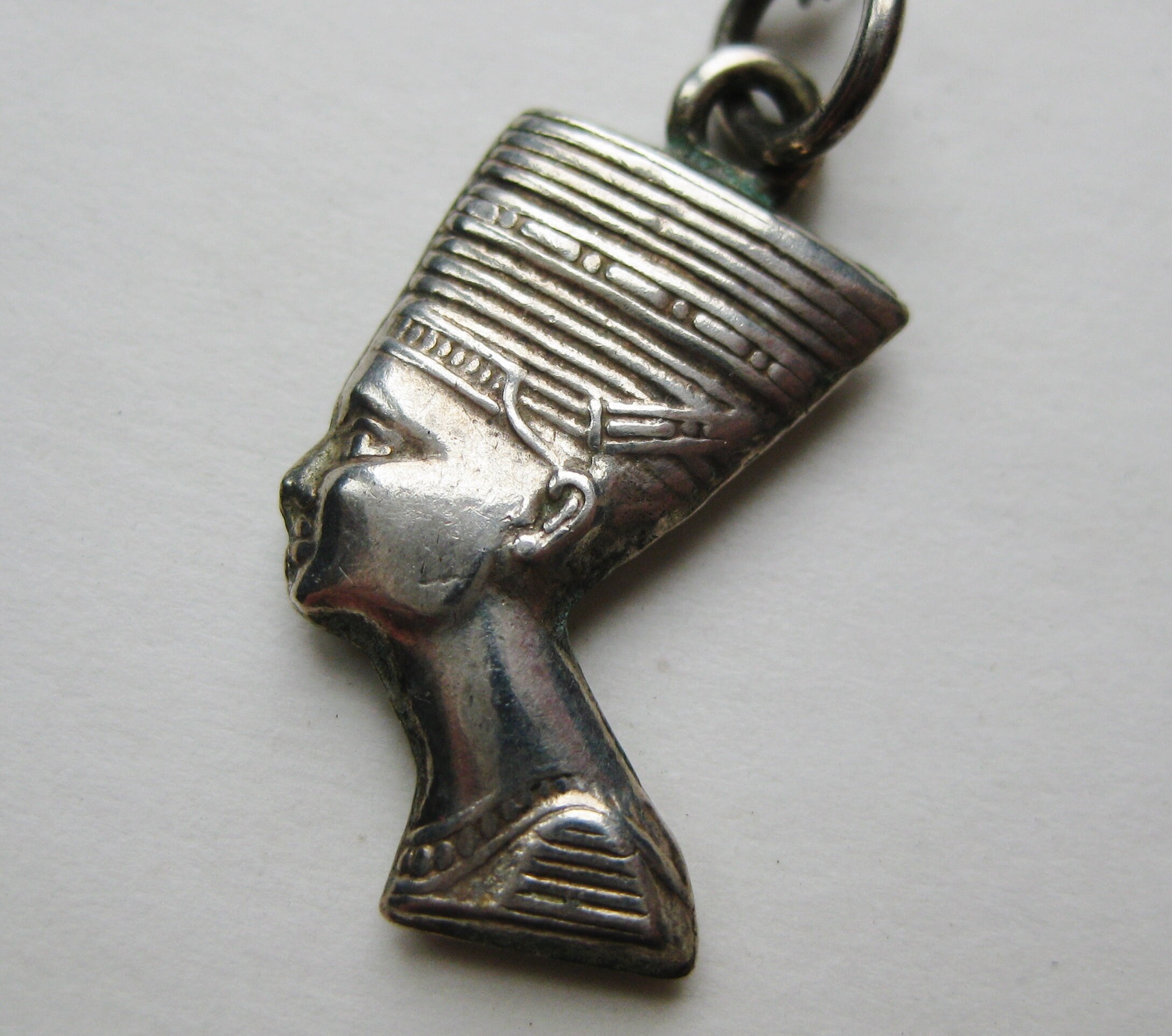 Vintage Egyptian Sterling Silver Queen 