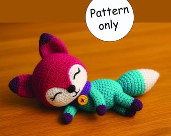 Amigurumi Fox Pattern – Crochet Plushie PDF Download