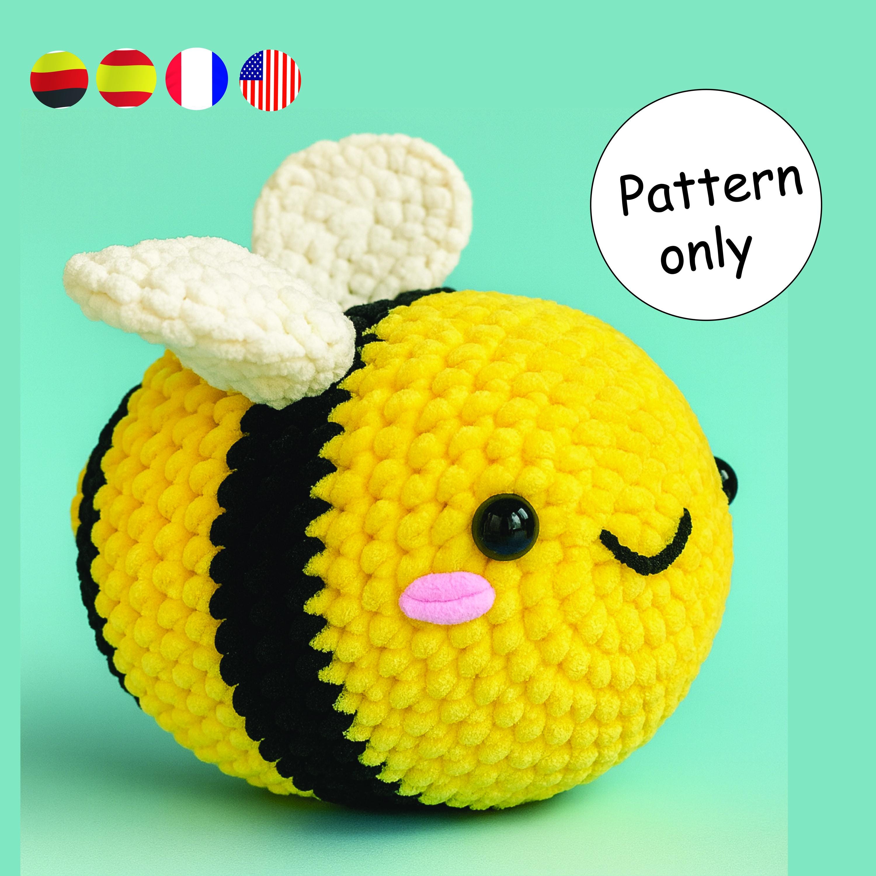 Giant Bee Crochet Pattern - Etsy