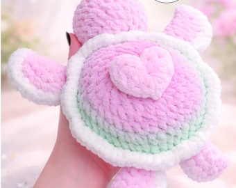 Turtle Amigurumi Crochet Pattern (PDF)