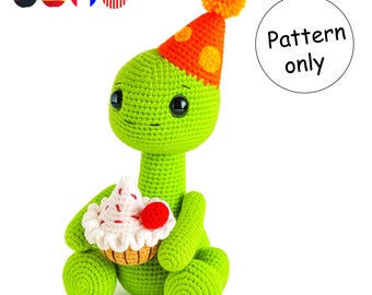 No-Sew Dinosaur Amigurumi Crochet Pattern Set | Easy Jurassic World Inspired Plushie Tutorial