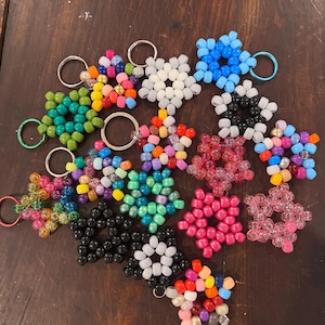 randomized Kandi star keychain
