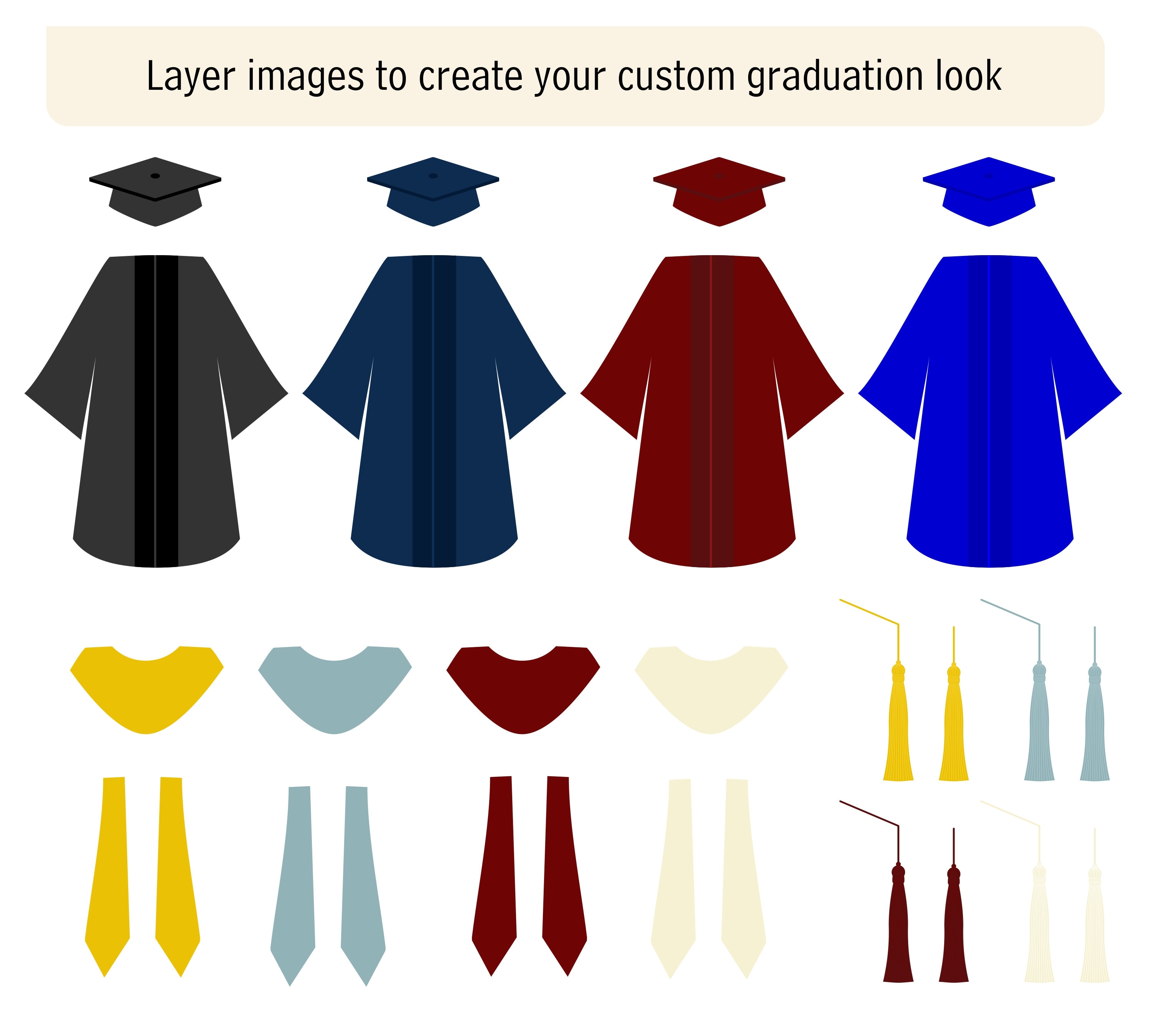 Graduation Caps School College Clipart Digital Download SVG PNG JPG PD – Sniggle  Sloth