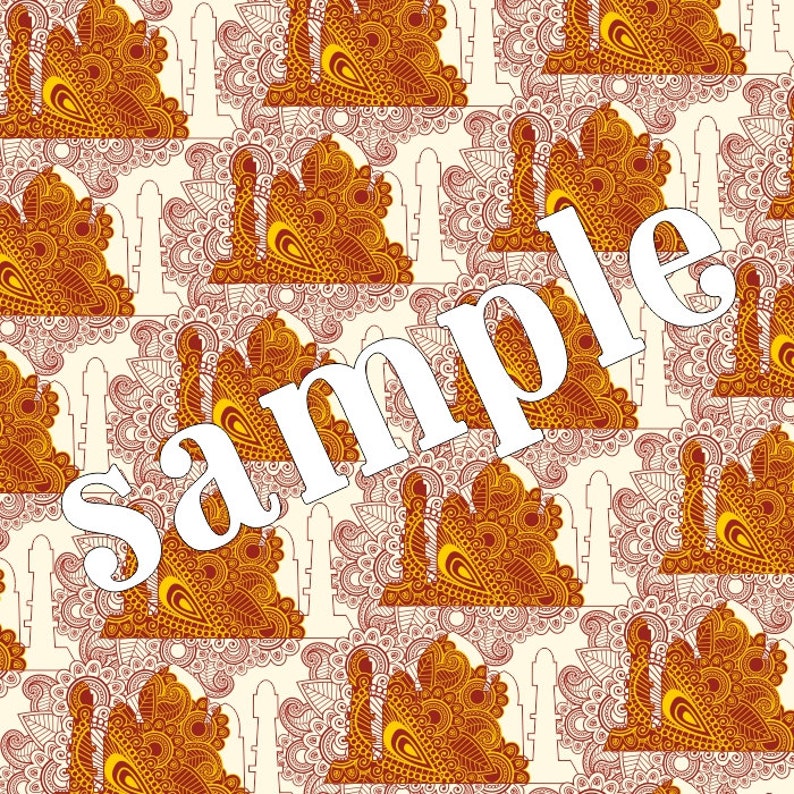 Enchanting India Digital Paper Indian Scrapbook Paper Asian Etsy