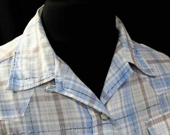 1950s Big E Levi's Western Shirt - Ladies' Size 1… - image 3