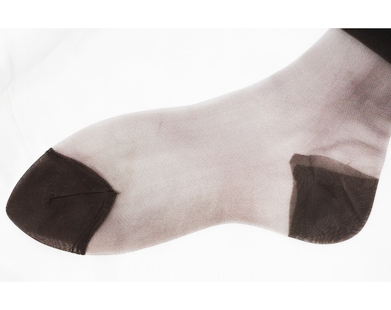 3 Pairs Seamless Stockings by Pauline Trigere - 1… - image 1