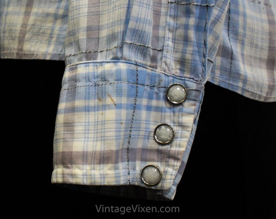 1950s Big E Levi's Western Shirt - Ladies' Size 1… - image 6