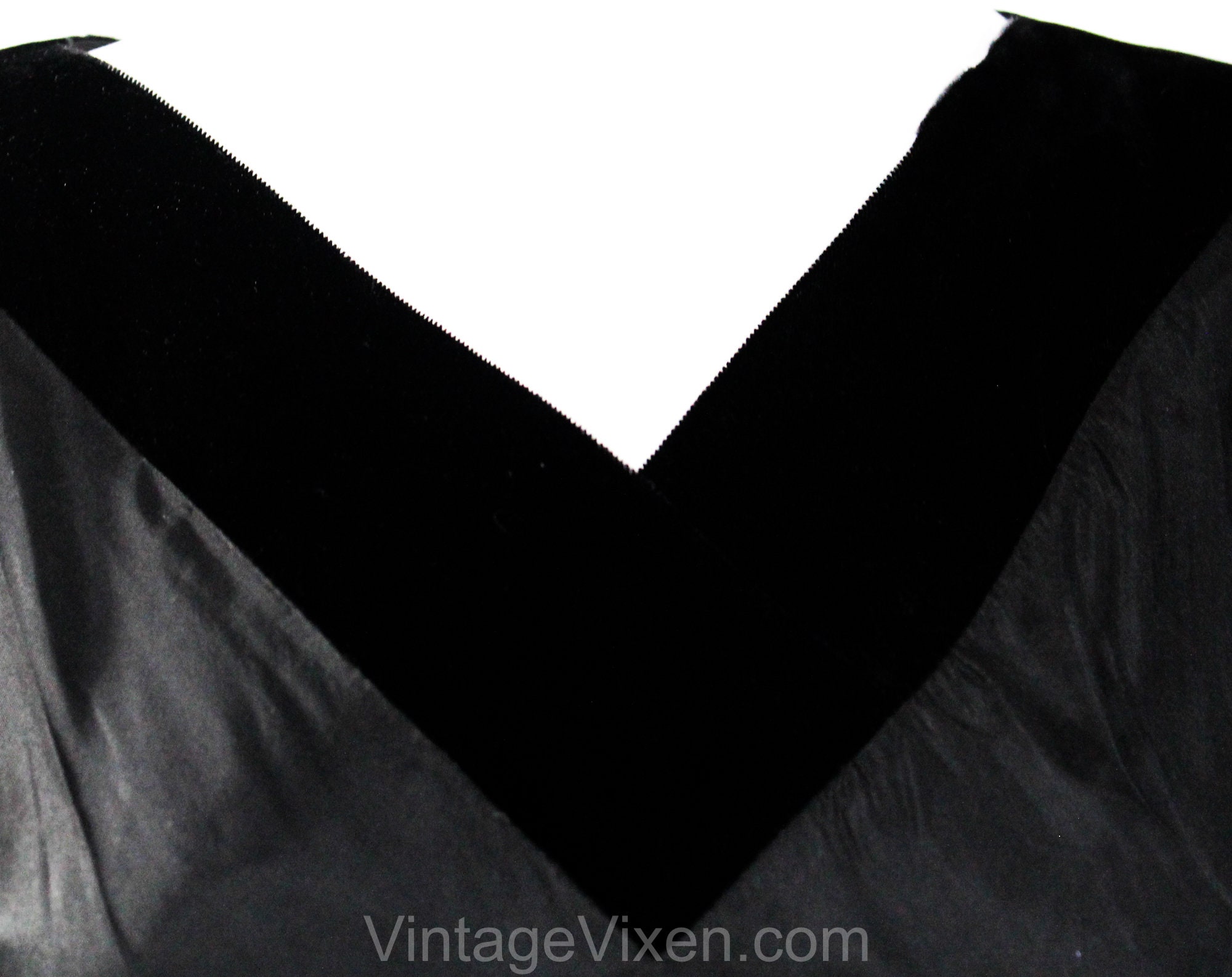 Black Taffeta Draped Sleeve Top