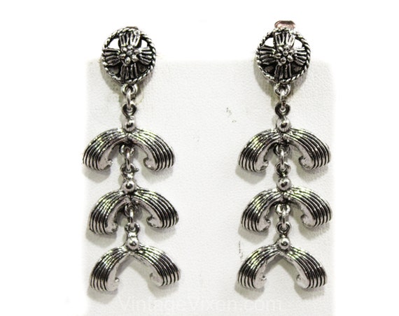 Hollycraft Bohemian Earrings - 50s 60s Mid Centur… - image 1